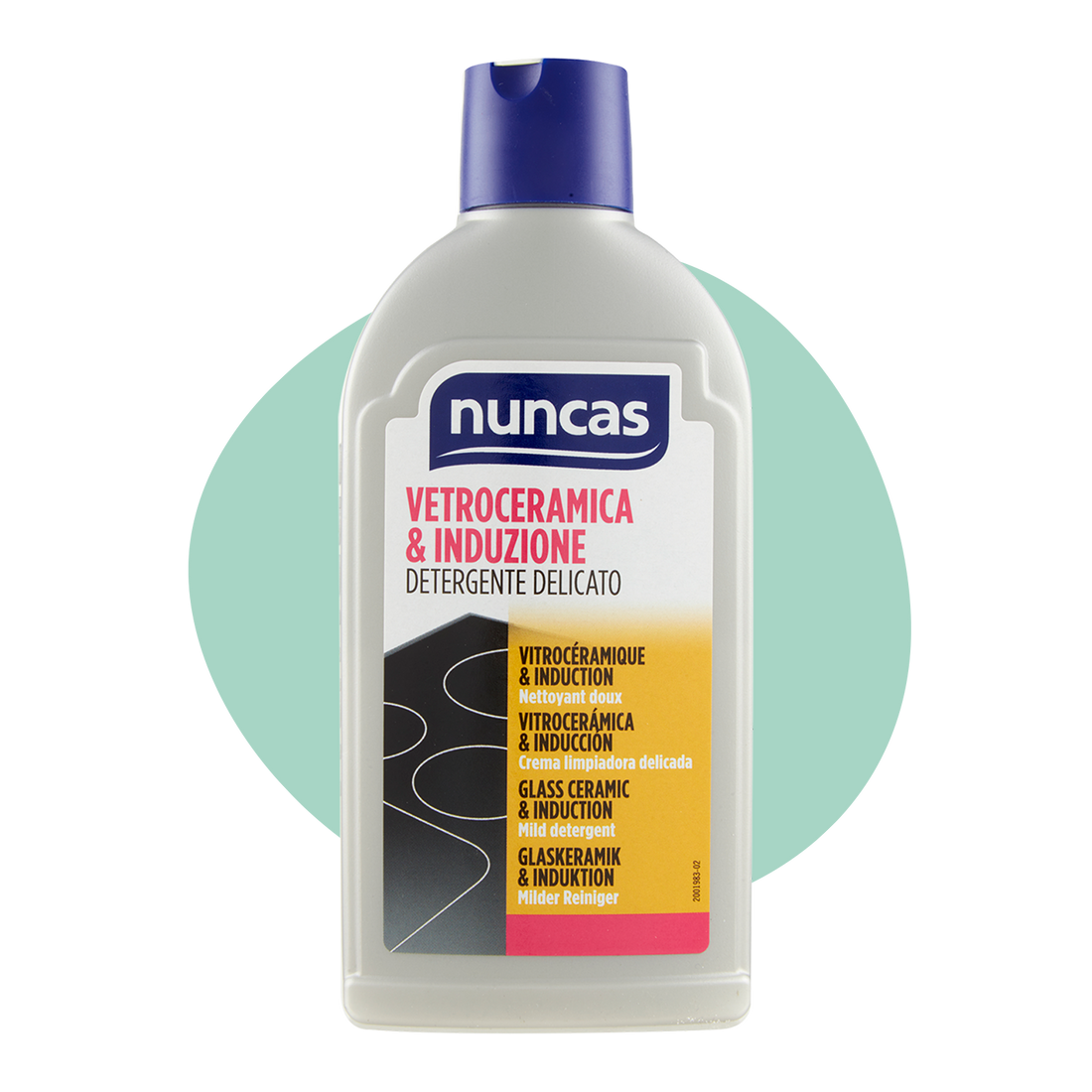 NUNCAS CURA ELETTRODOMESTICI DETERGENTE VETROCERAMICA E INDUZIONE - 250ML