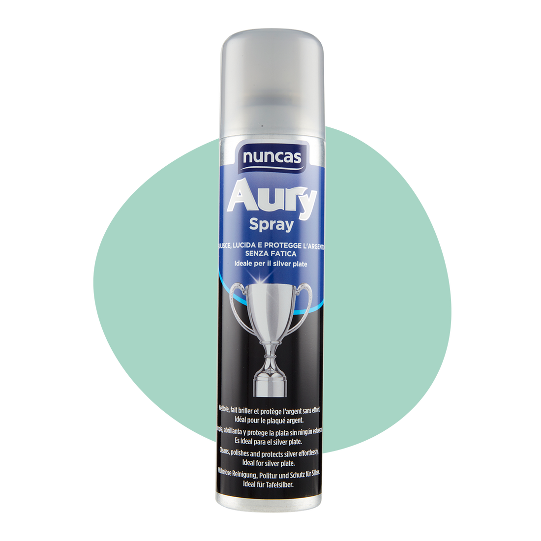 NUNCAS AURY SPRAY DETERGENTE ARGENTO - 250ML