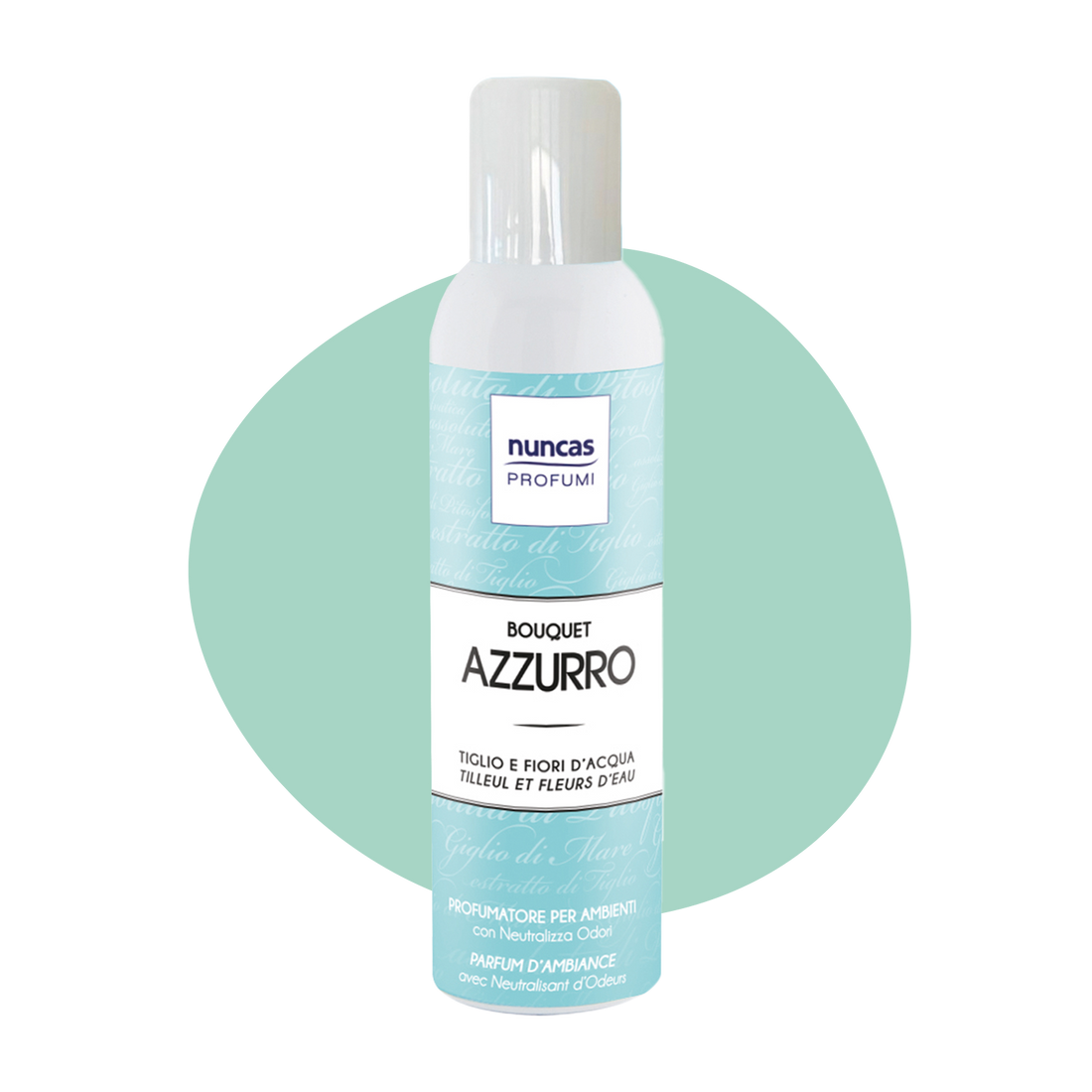 NUNCAS BOUQUET PROFUMATORE SPRAY AZZURRO - 250ML