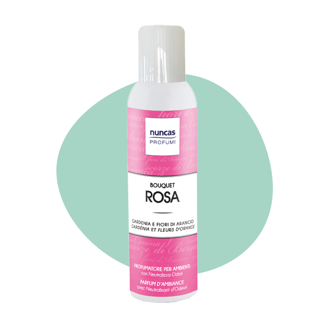 NUNCAS BOUQUET PROFUMATORE SPRAY AMBIENTI ROSA - 250ML