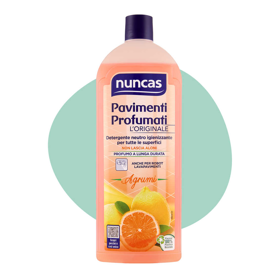 NUNCAS PAVIMENTI PROFUMATI DETERGENTE AGRUMI - 1000ML