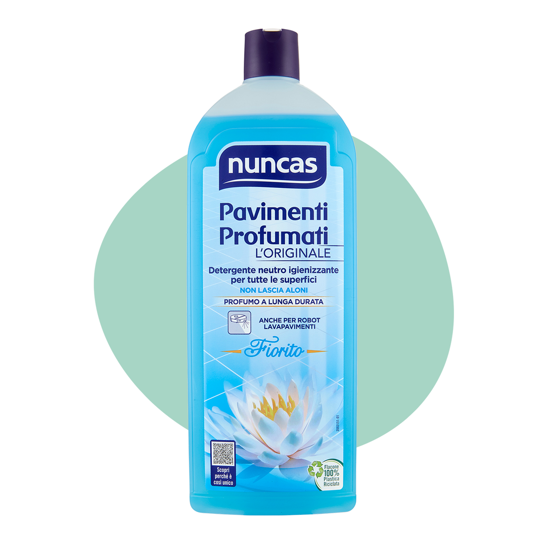 NUNCAS PAVIMENTI PROFUMATI DETERGENTE FIORITO - 1000ML