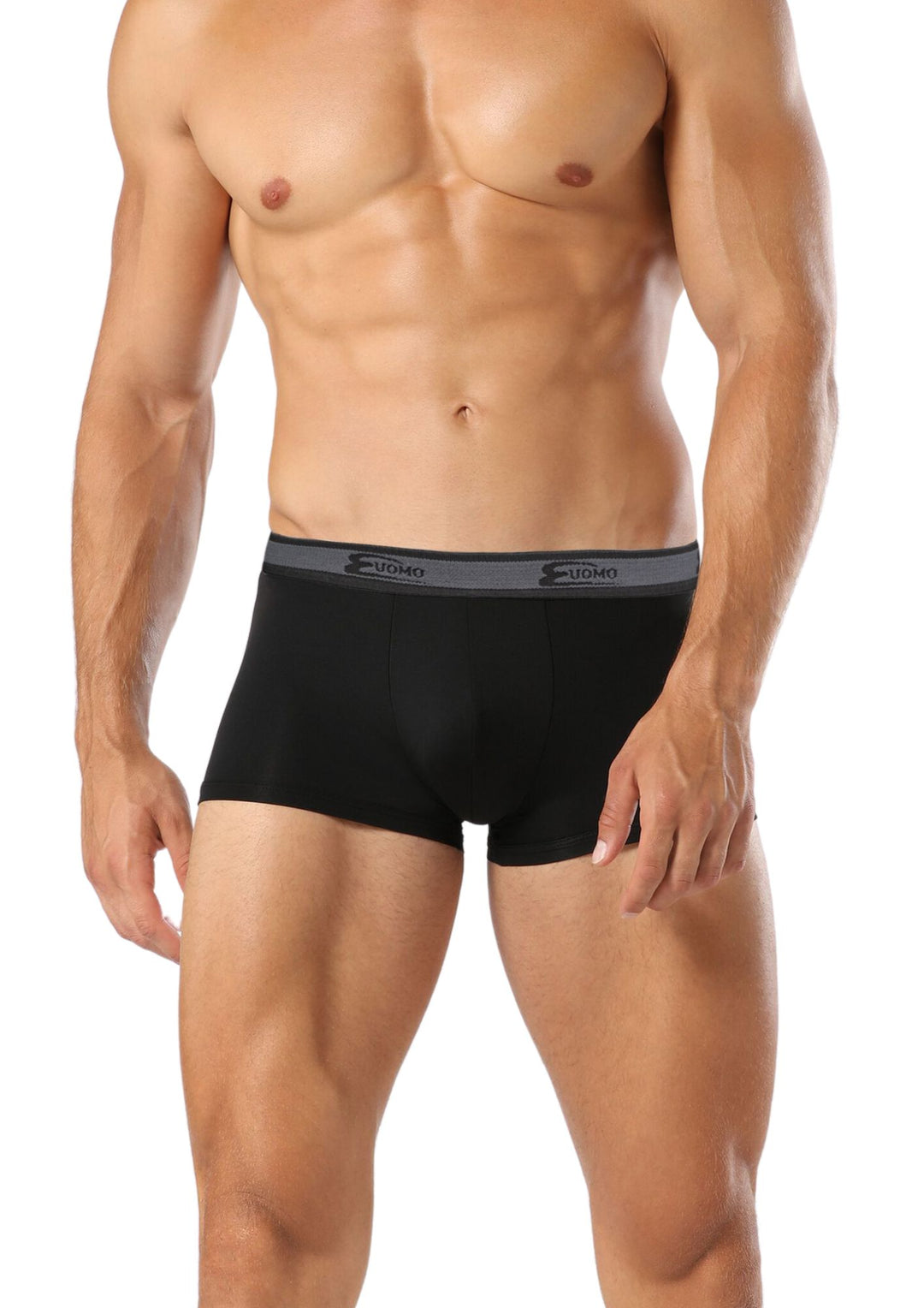 DIM Boxer Uomo In Cotone Lycra - Confezione Da 2 - Linea Cotton Stretch - Vestibilità Comoda E Morbida - 3