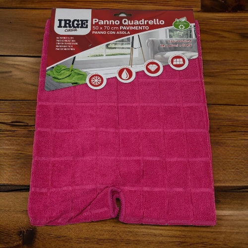 Irge Casa - Panno Quadrello Microfibra 50x70 per Pavimenti – Intimitaly