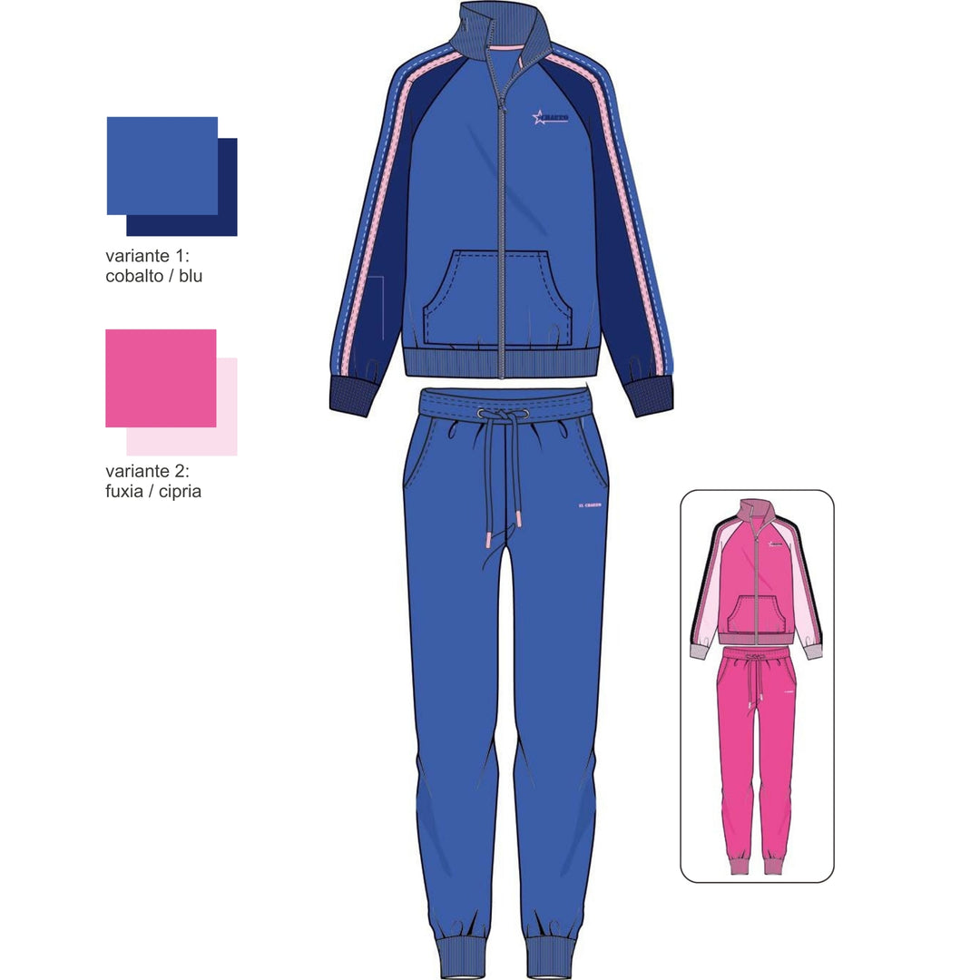 Tuta Sportiva Donna Irevial - Due Pezzi, Per Jogging E Fitness, Materiale Traspirante