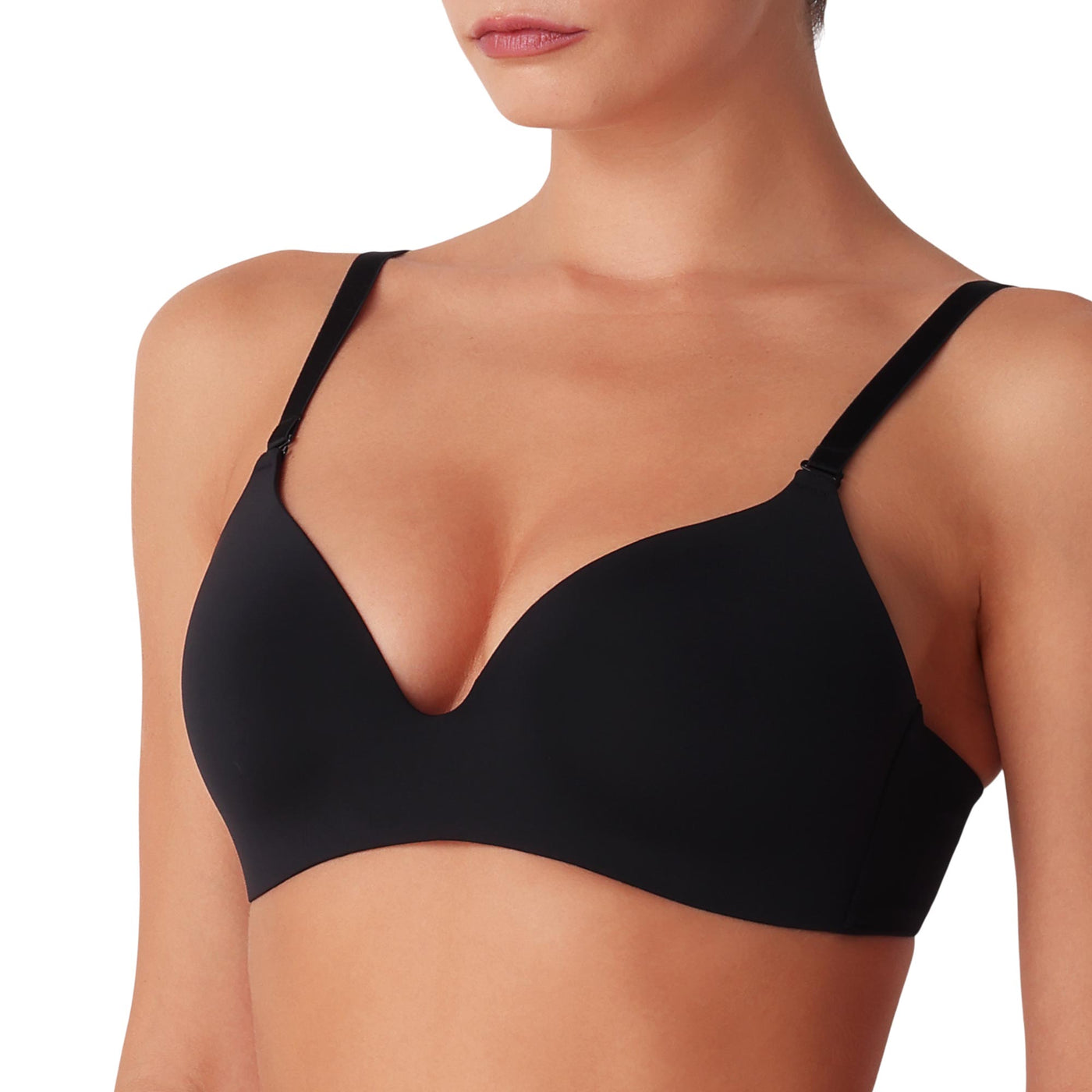 Linea Cotonella  Reggiseno Microfibra Invisibile Imbottitura Ultrasoft Spalline Multifunzione Art. Adc16