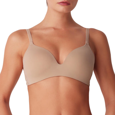 Linea Cotonella  Reggiseno Microfibra Invisibile Imbottitura Ultrasoft Spalline Multifunzione Art. Adc16