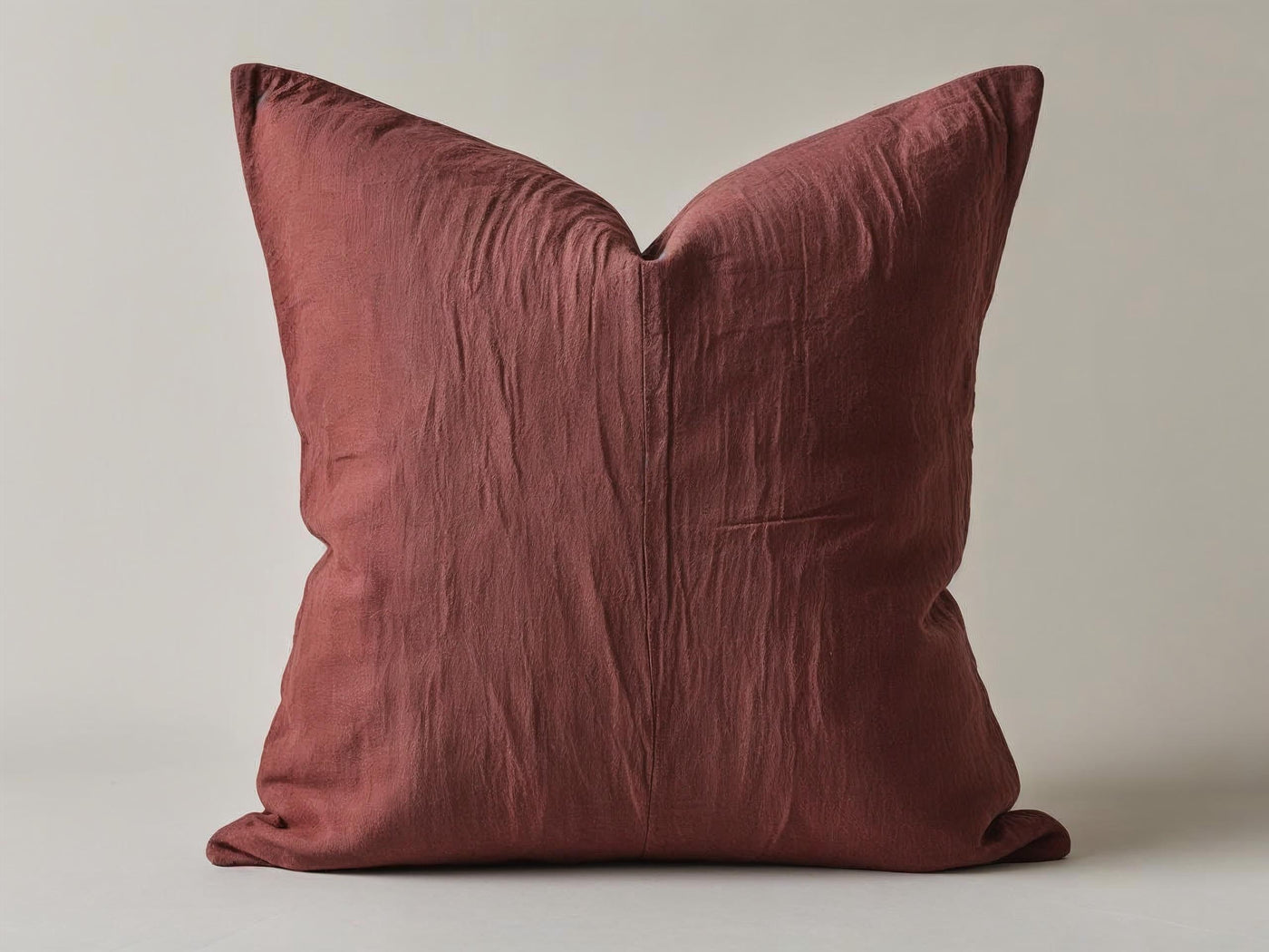 Cuscino Arredo in Cotone – Terra Bruciata | Collezione Selva