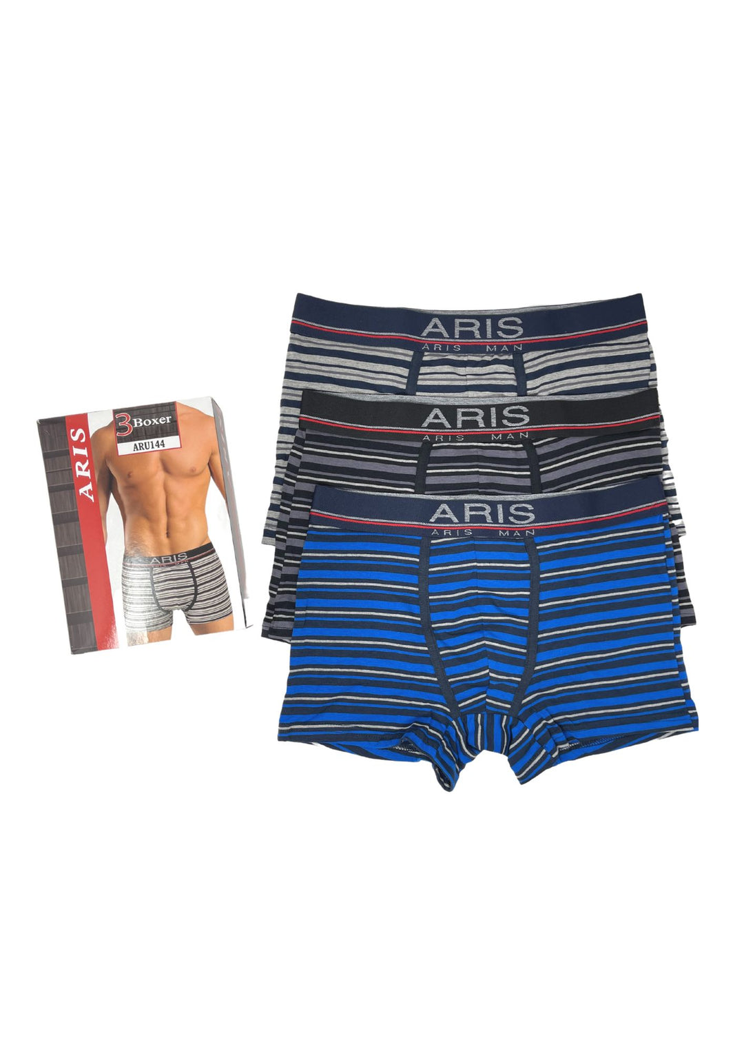 Boxer Uomo Aris Intimo Uomo Boxer Irge Aris Pacco Da Boxer Uomo In