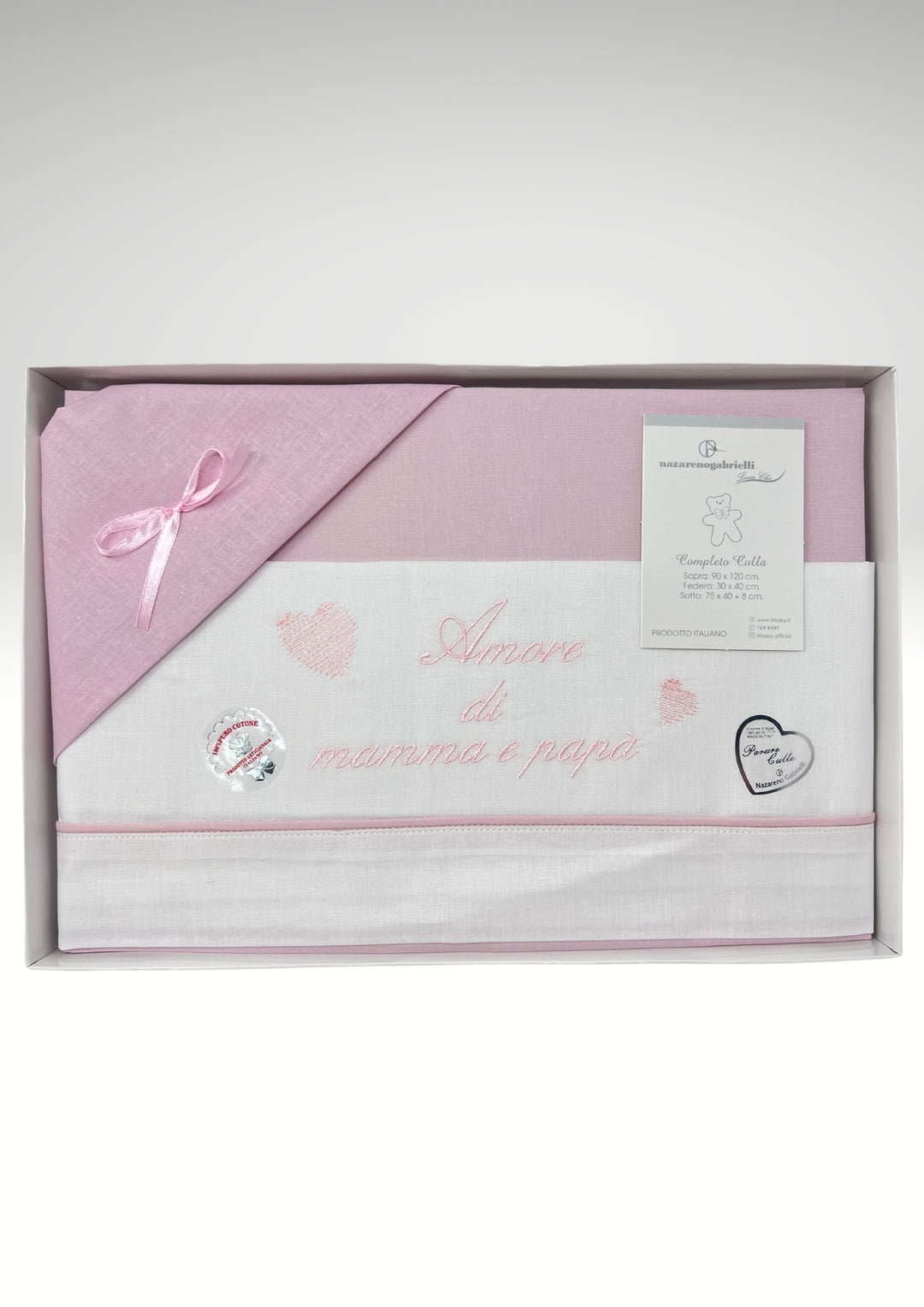 Nazareno Gabrielli Coordinato Culla/carrozzina - Shop Online I