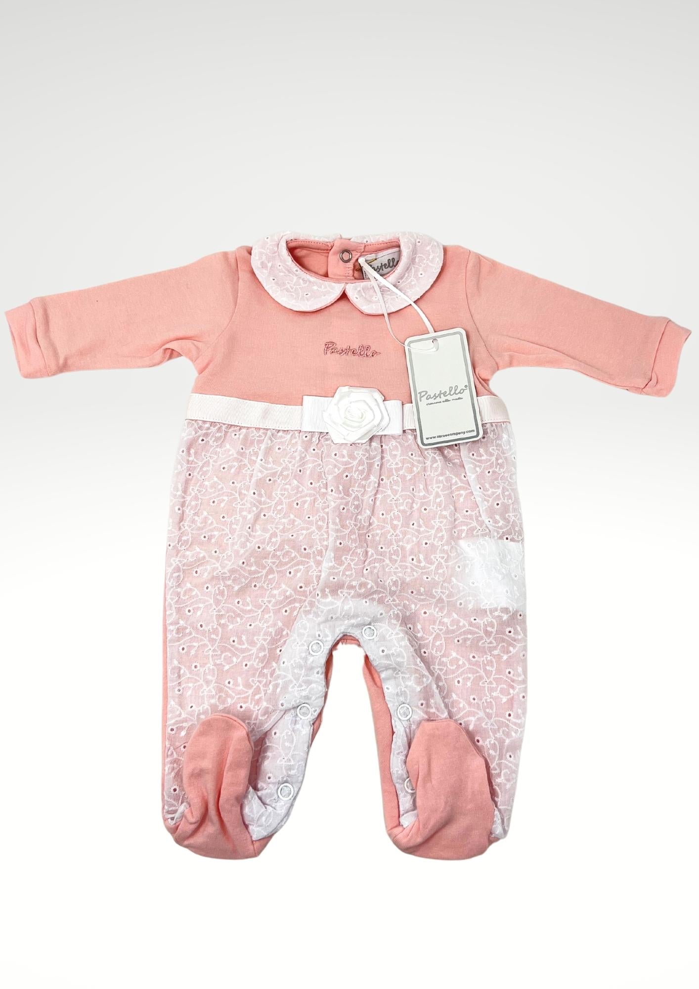 Tutina Zeroecompany Pastello Completino Fiorellino Pastello In