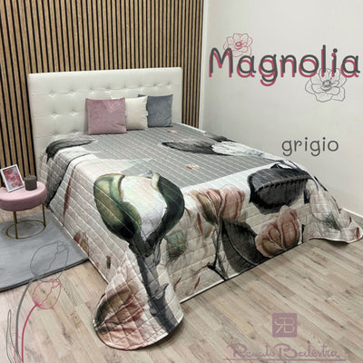 Renato Balestra Quilt 2-Sitzer aus Mikrofaser mit digitalem Kunstmuster Trab729 Magnolia